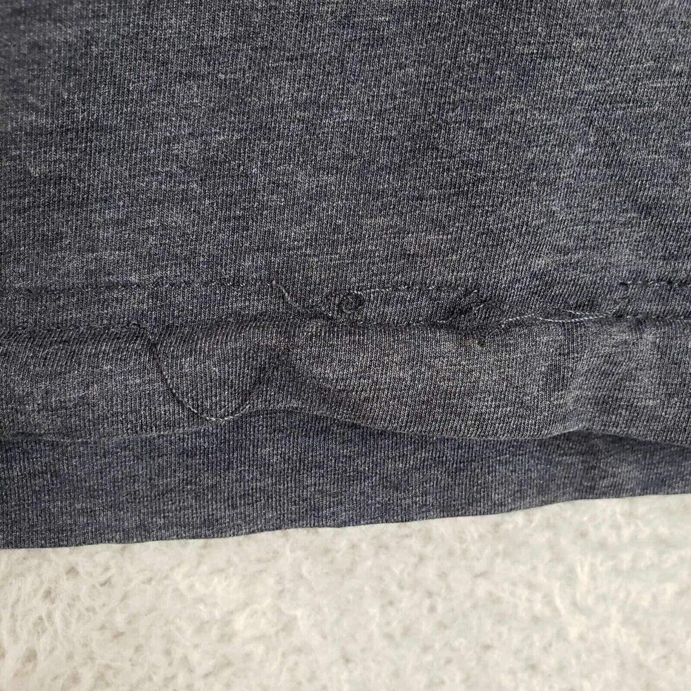 Public Rec Shirt Men’s Size Large Blue Go-To Short Sleeve Henley Stretch - Picture 4 of 9